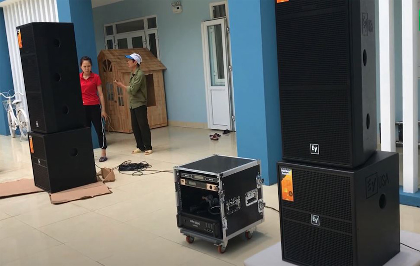 [S4] Dàn âm thanh đám cưới